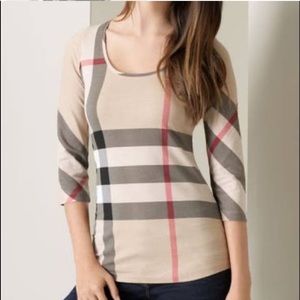 Burberry Brit Check Tee
